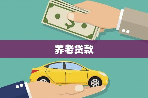 龙城养老贷款