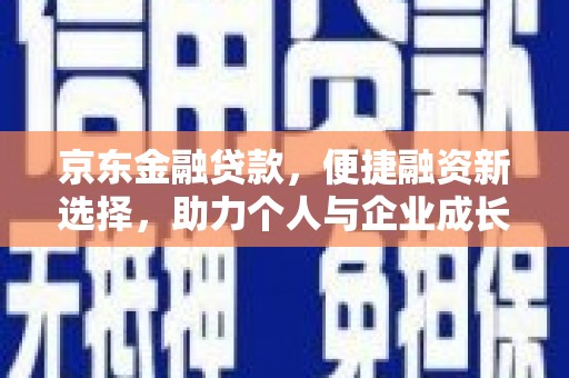 龙城京东金融贷款，便捷融资新选择，助力个人与企业成长