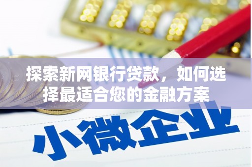 龙城探索新网银行贷款，如何选择最适合您的金融方案