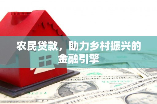 龙城农民贷款，助力乡村振兴的金融引擎