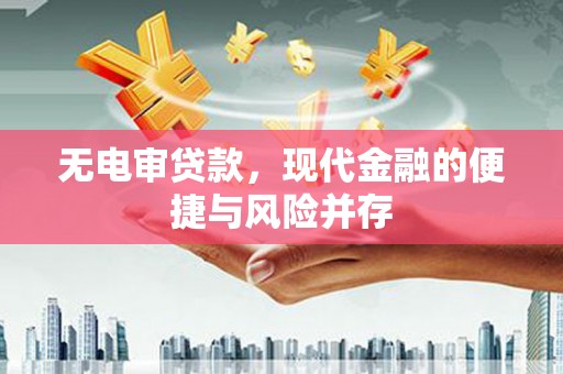 龙城无电审贷款，现代金融的便捷与风险并存