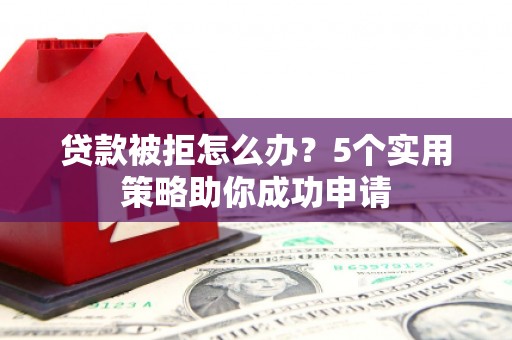 龙城贷款被拒怎么办？5个实用策略助你成功申请