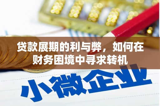 龙城贷款展期的利与弊，如何在财务困境中寻求转机