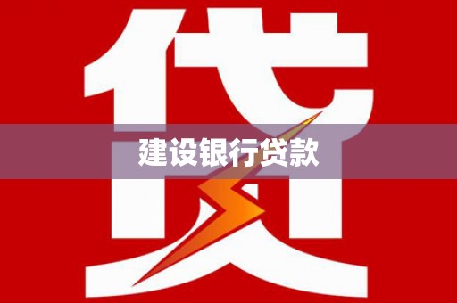 龙城建设银行贷款