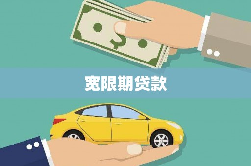 龙城宽限期贷款