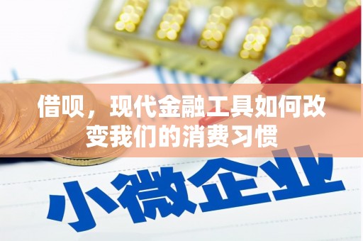 龙城借呗，现代金融工具如何改变我们的消费习惯