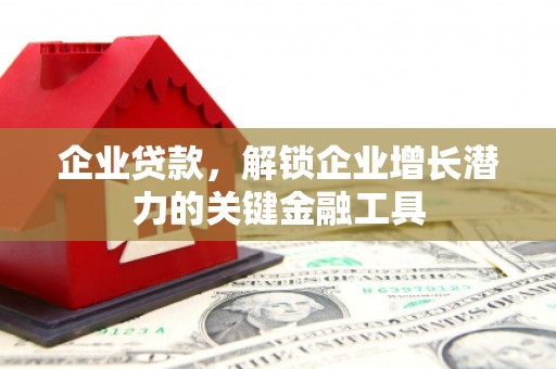 龙城企业贷款，解锁企业增长潜力的关键金融工具