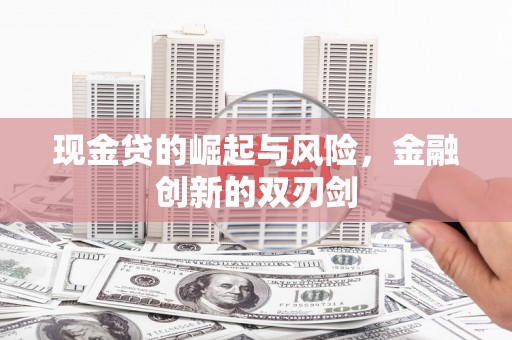 龙城现金贷的崛起与风险，金融创新的双刃剑