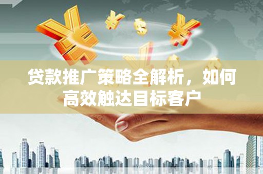 龙城贷款推广策略全解析，如何高效触达目标客户