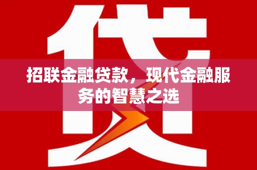 龙城招联金融贷款，现代金融服务的智慧之选