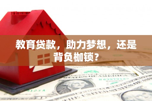 龙城教育贷款，助力梦想，还是背负枷锁？