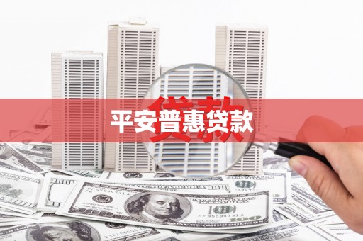 龙城平安普惠贷款