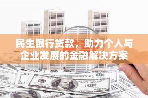 龙城民生银行贷款，助力个人与企业发展的金融解决方案