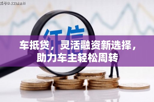 龙城车抵贷，灵活融资新选择，助力车主轻松周转
