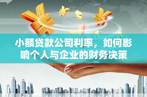 龙城小额贷款公司利率，如何影响个人与企业的财务决策