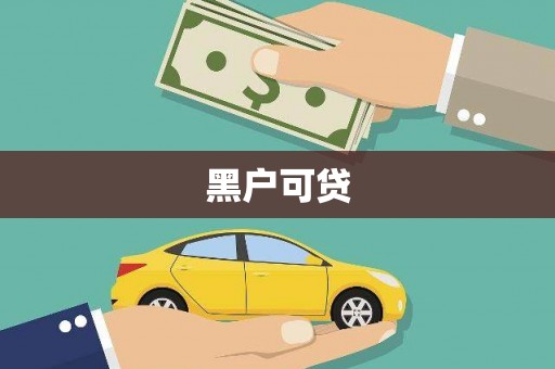龙城黑户可贷