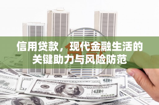 龙城信用贷款，现代金融生活的关键助力与风险防范