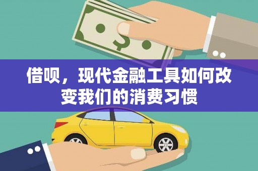 龙城借呗，现代金融工具如何改变我们的消费习惯