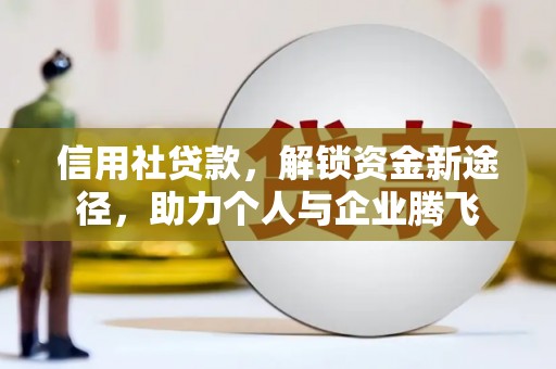 龙城信用社贷款，解锁资金新途径，助力个人与企业腾飞