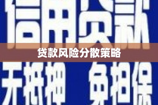 龙城贷款风险分散策略