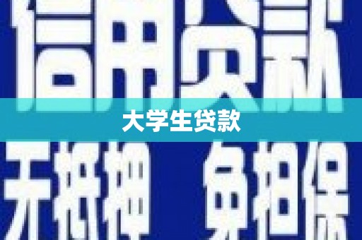 龙城大学生贷款